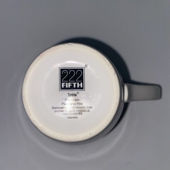 222 fifth mug Tunisia pattern Blue and Red - Replacement Mug - Picture 8 of 9